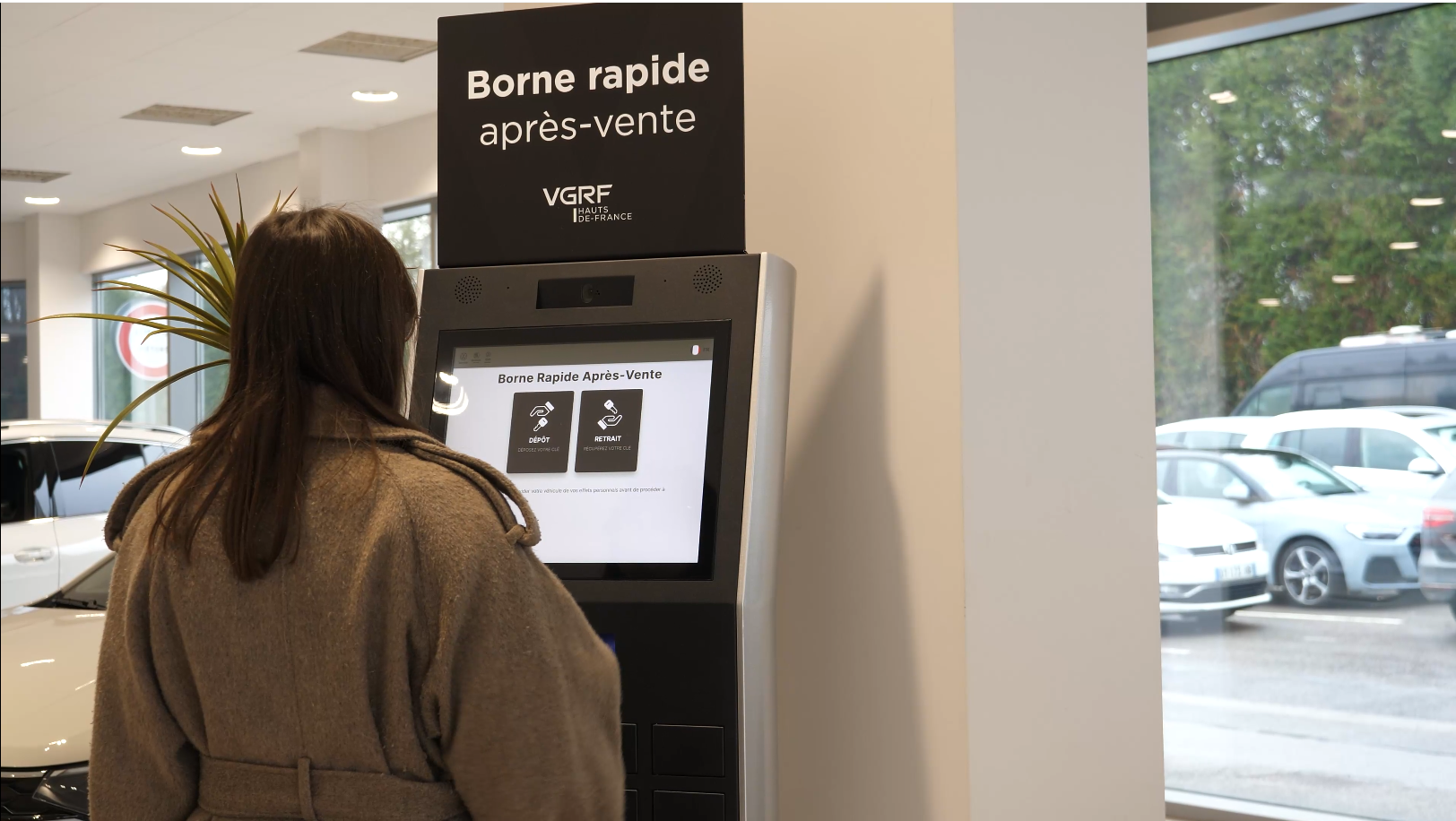 Audi Montigny - Borne rapide après-vente
